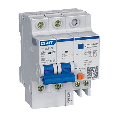 Residual Current Operated Circuit Breaker (RCBO) .